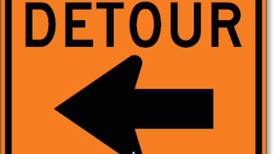 Detour Sign
