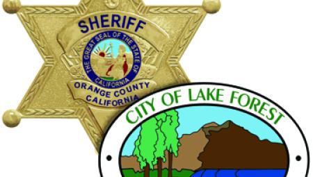 OC Sheriff's Star and City of Lake Forest logo